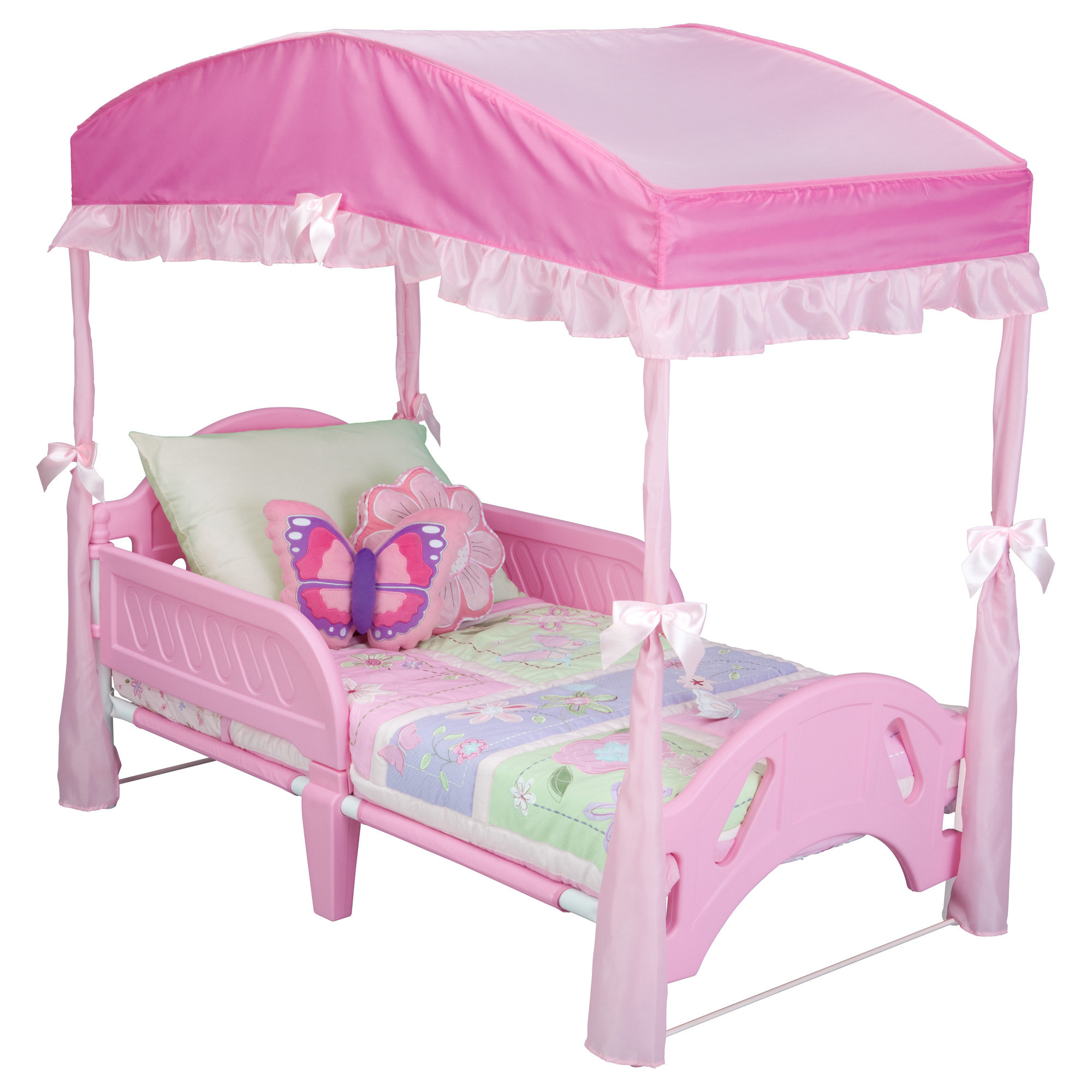 Delta Children Children's Girls Canopy for Toddler Bed & Reviews Wayfair